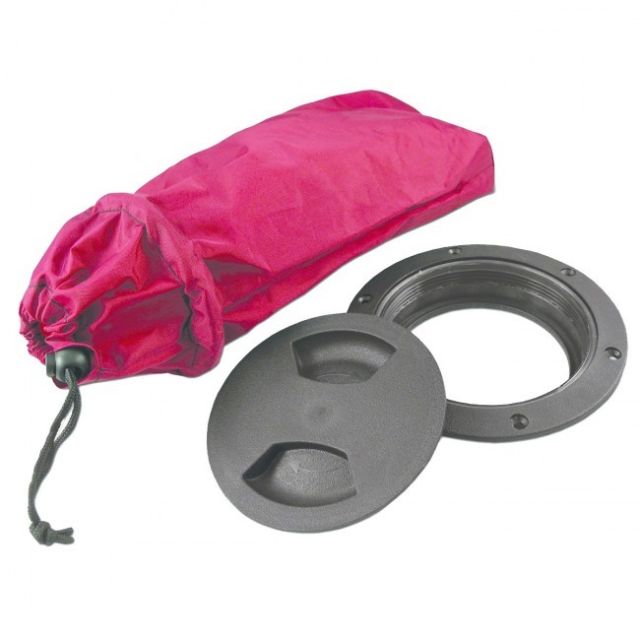 Calcutta 4" Kayak Deck Plate w/Drawstring Storage Bag