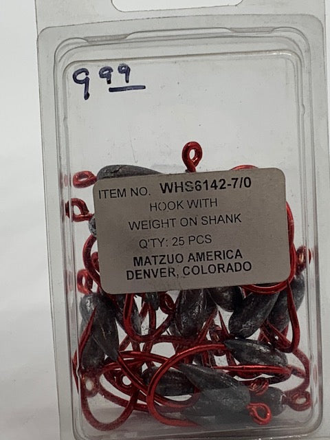 Matzuo Weighted Hooks 7/0